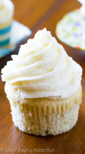 Vanilla Cupcake Recipes, Sally Baking Addiction, Best Vanilla Cupcakes ...