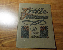 Vintage Little Journeys Book List E lbert Hubbard ...