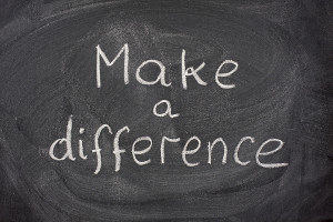 mean to make a difference have you thought about making a difference ...