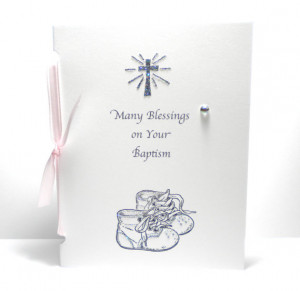 Baby Baptism Card, Christening Blessings, Baby Girl, Baby Boy, Baby ...