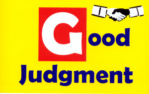 Character Ed: Good Judgement