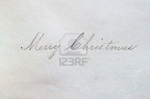 picture of merry christmas merry christmas in cursive a christmas ...