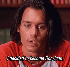 Johnny Depp #quotes #gif #Don Juan DeMarco