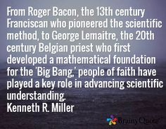 ... key role in advancing scientific understanding. Kenneth R. Miller