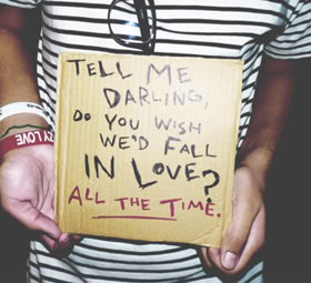 ... Do You Wish We’d Fall In Love! all the time ~ Being In Love Quote