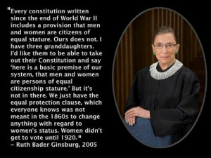 Ruth Bader Ginsburg