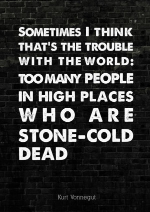 Quote from Kurt Vonnegut's 