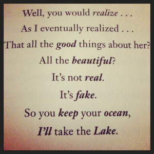 The Lake” poem. SLAMMED by Colleen Hoover