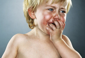 Crying Children Photo Serie...