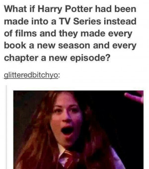 Harry Potter as a TV series…