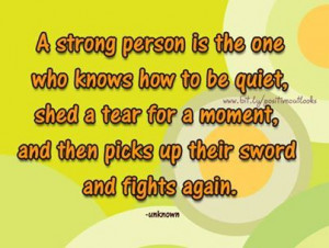 Strong person