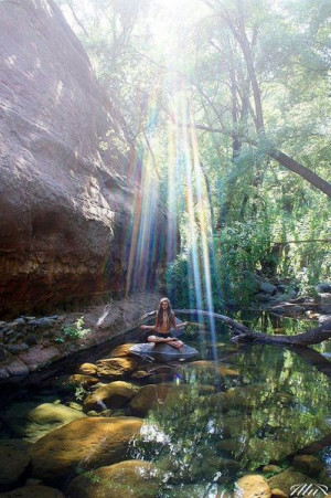 Beautiful spot to meditate