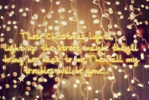 Christmas Lights.- Coldplay by BeluMonster