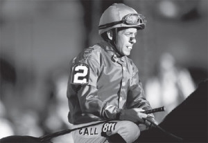 Victor Espinoza, aboard California Chrome, after losing the 146th ...