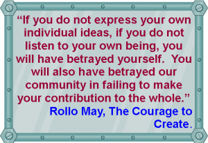 Rollo May Quote