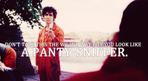 Panty-sniffer