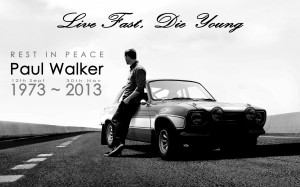 Paul Walker Fast & Furious Ford Classic Car Classic BW RIP wallpaper ...