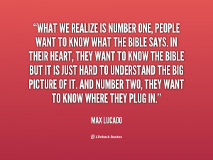 Max Lucado Quotes Quote...