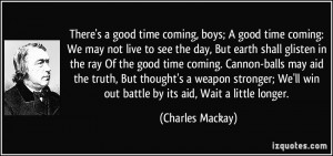 More Charles Mackay Quotes