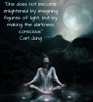 Carl Jung Darkness Quote