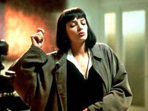 Uma Thurman as Mia Wallace