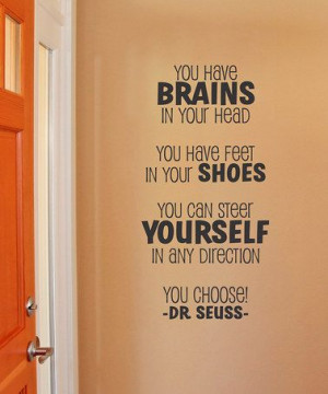 ... Steer Yourself' Wall Quote by Wallquotes.com by Belvedere Designs on #