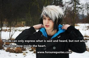 Memorable quotes hidden deep inside the heart