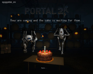 Portal 2 Atlas and P-Body by
