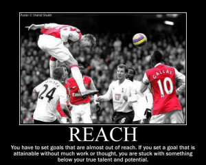 motivational wallpaper on reach reach you have to set goal