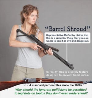 in support of gun rights, but the quote at the bottom just kills ...