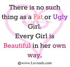 Fat girl quotez