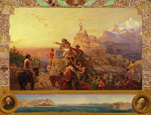 Westwardthe Course of Empire Takes Its Way (mural study, U.S. Capitol)