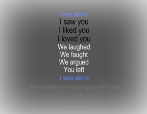 alone, boy, couple, fight, forever, girl, heart, laugh, life, lonely ...