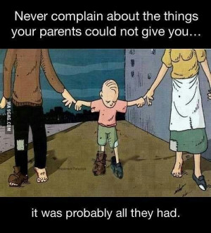 Never complain :(