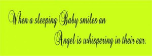 Details about Baby Angel Vinyl Wall Art Stickers Quotes Letters