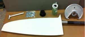 Brooklin Boatyard 47 - Full rudder solution, including carbon rudder ...