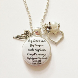MEMORIAL CHARM ~ My Beloved Husband, In loving memory of Husband, My ...