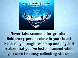 never take someone for granted quotes