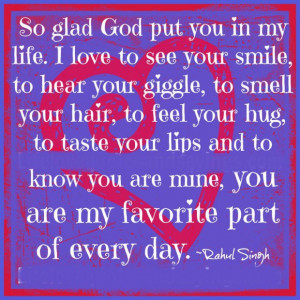 God put you in my life image quotes and sayings
