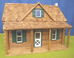 Log Cabin Dollhouse Kit
