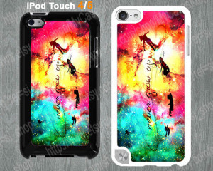 Disney New Peter Pan Quote iPod Touch 4 case Peter by MyCasesKing