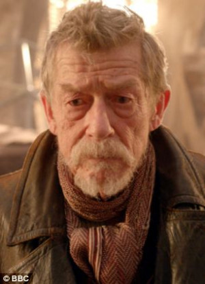 his time: John Hurt as the weary War Doctor in The Day Of The Doctor ...