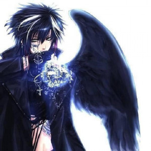 Anime dark angel wings