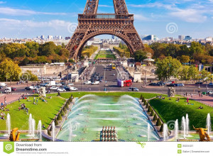 Eiffel Tower Paris Stock Image