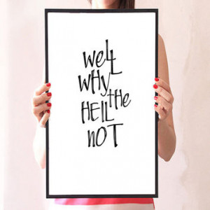 8x10 Print Cute Pink Frosted Cupcake Art Funny And Cute Quote... More