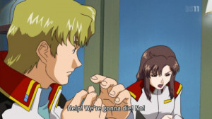 willrc:Mu concocts ingenious escape plans, Murrue wonders why her head ...