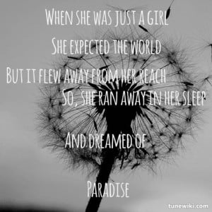 Paradise - Coldplay -- #LyricArt