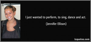 More Jennifer Ellison Quotes