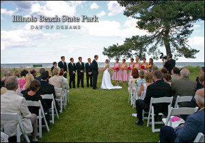 illinois beach state park wedding