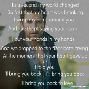 Brett Eldredge ~ Bring You Back....even though I don't consider him ...
